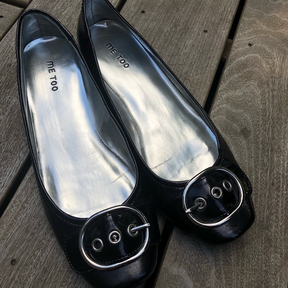 Flats black Me Too brand
